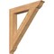 Ekena Millwork Traditional Traditional Smooth Bracket, Western Red Cedar, 5 1/2"W x 40"D x 44"H BKT06X40X44TRA01SWR - alternate 1